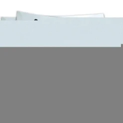 Robin Ruth wasserdichter Seesack blau weiß PVC Rollverschluss 10 L ORG6000B