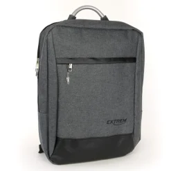 Rucksack Synthetik grau Tabletfach Rucksack, Notebooktasche Bag Street OTJ650K