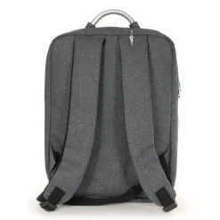Rucksack Synthetik grau Tabletfach Rucksack, Notebooktasche Bag Street OTJ650K