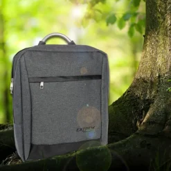 Rucksack Synthetik grau Tabletfach Rucksack, Notebooktasche Bag Street OTJ650K