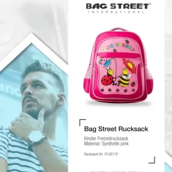 Rucksack Synthetik pink cooler Kinderrucksack Bag Street OTJ611P