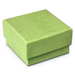 SD Schmuckschachtel hellgrün Geschenk-Verpackung 40x40x25mm VE3042L