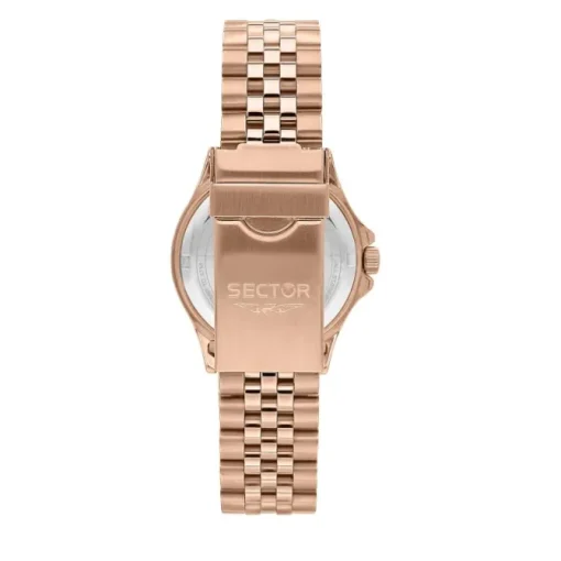 Sector Damen Armbanduhr Analog Edelstahlarmband roségold USE53161531