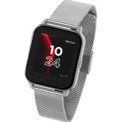 Sector Herren Armbanduhr Analog-Digit Edelstahlband silber USE53550001