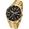 Sector Herren Armbanduhr Chrono Edelstahlarmband gold USE73643008
