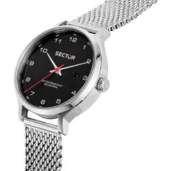 Sector Herren Armbanduhr Analog Edelstahlarmband silber USE53522008
