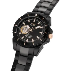 Sector Herren Armbanduhr Analog Edelstahlarmband schwarz USE23276002