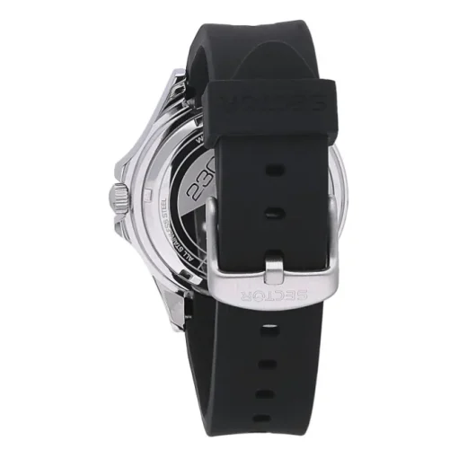 Sector Herren Armbanduhr Analog Silikonarmband schwarz USE51161037