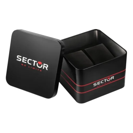 Sector Herren Armbanduhr Analog Silikonarmband schwarz USE51161037