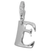 SilberDream 925 Charm Buchstabe E Silber Armband Anhänger FC70E