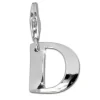 SilberDream 925 Charm Buchstabe D Silber Armband Anhänger FC70D