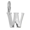 SilberDream 925 Charm Buchstabe W Silber Armband Anhänger FC70W
