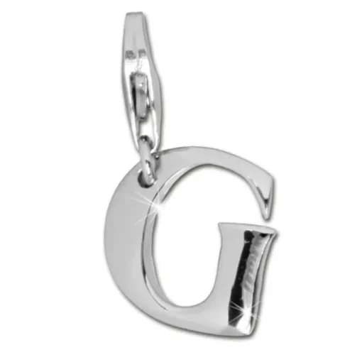 SilberDream 925 Charm Buchstabe G Silber Armband Anhänger FC70G