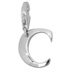 SilberDream 925 Charm Buchstabe C Silber Armband Anhänger FC70C