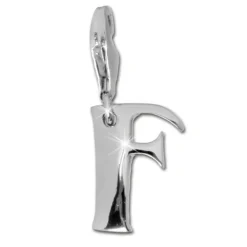SilberDream 925 Charm Buchstabe F Silber Armband Anhänger FC70F