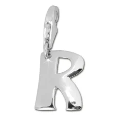SilberDream 925 Charm Buchstabe R Silber Armband Anhänger FC70R