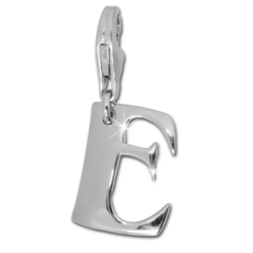 SilberDream 925 Charm Buchstabe E Silber Armband Anhänger FC70E