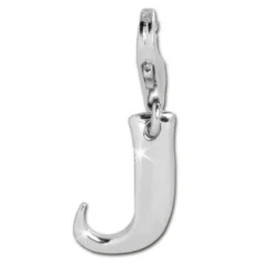 SilberDream 925 Charm Buchstabe J Silber Armband Anhänger FC70J