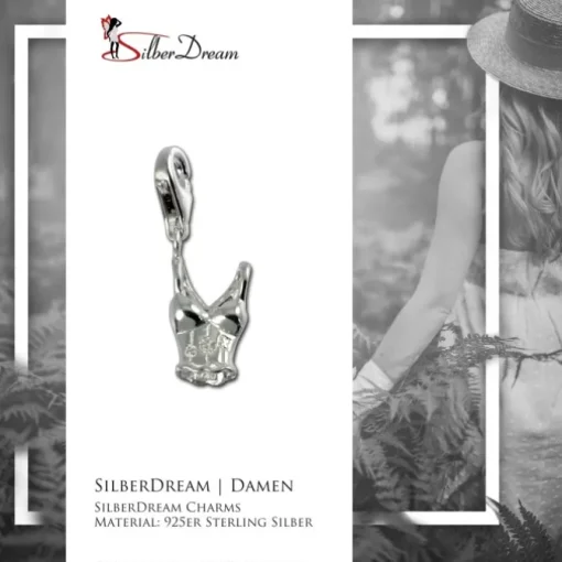 SilberDream 925 Charm Corsage Armband Anhänger FC3123