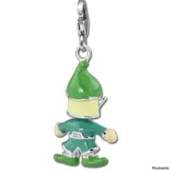 SilberDream 925 Charm Emaille Zwerg Armband Anhänger FC601