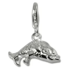 SilberDream 925 Charm Fische Sternzeichen Anhänger FC7103