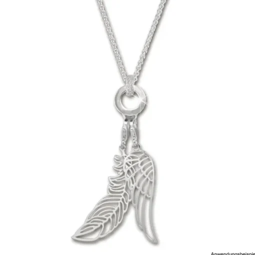 SilberDream 925 Charm Flügel Armband Ketten Anhänger FC803
