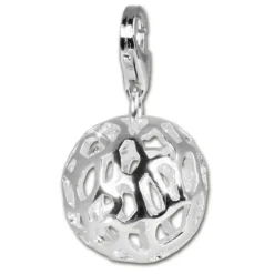 SilberDream 925 Charm Muster Ball Armband Ketten Anhänger FC801