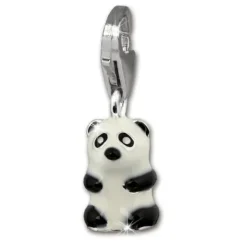 SilberDream 925 Charm Pandabär Armband Anhänger FC1019