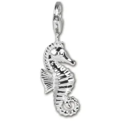 SilberDream 925 Charm Seepferdchen Armband Anhänger FC1022