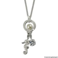 SilberDream 925 Charm Seepferd Armband Anhänger FC232W