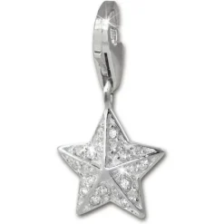 SilberDream 925 Charm Seestern Armband Anhänger FC231W
