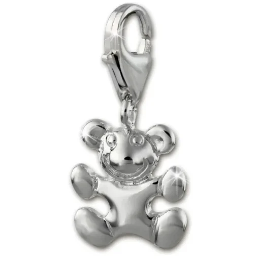 SilberDream 925 Charm Teddy Armband Anhänger FC1006