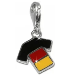 SilberDream 925 Charm Trikot Deutschland Armband Anhänger FC701