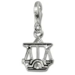 SilberDream 925 Charm Waage Sternzeichen Anhänger FC7110