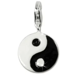 SilberDream 925 Charm YinYang Armband Anhänger FC4113