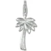 SilberDream 925 Silber Charm Palme Armband Anhänger FC3101