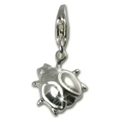 SilberDream 925 Silber Charm Marienkäfer Armband Anhänger FC501