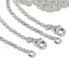 SilberDream 925 Silber Charm Halskette Set 2x70cm FC00297-2