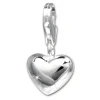 SilberDream 925 Silber Charm Herz glanz Armband Anhänger FC3144