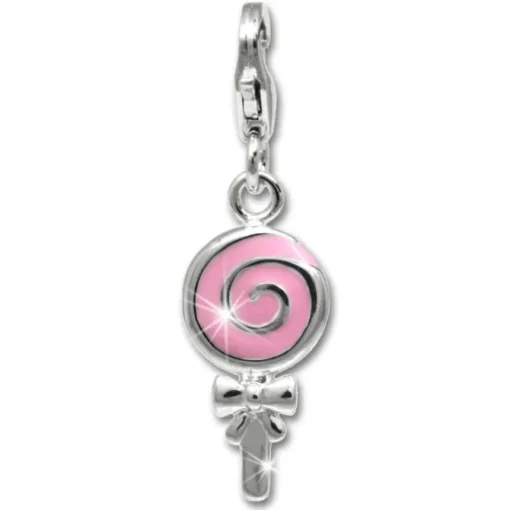 SilberDream 925 Silber Charm Lutscher Armband Anhänger FC627