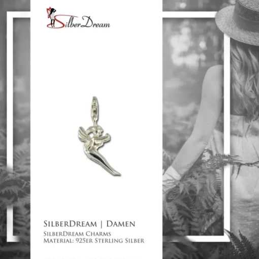 SilberDream 925 Silber Charm Fee Armband Anhänger FC3050