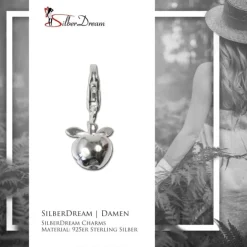SilberDream 925 Silber Charm Apfel Armband Anhänger FC3109