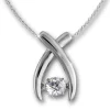 SilberDream Anhänger Kreuz mit Kette 925 Silber DSK103W