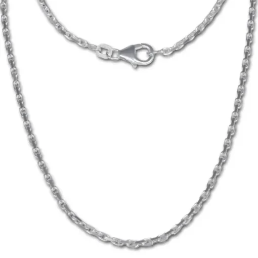 SilberDream Ankerkette 925er Silber Halskette 70cm Kette SDK20570