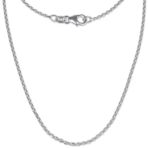 SilberDream Ankerkette fein 925er Silber Halskette 55cm Kette SDK21155