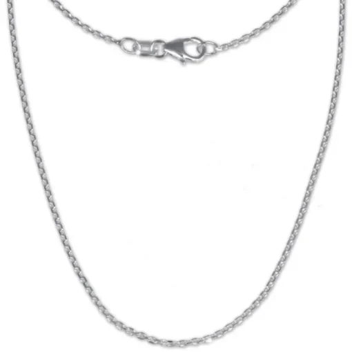 SilberDream Ankerkette fein 925er Silber Halskette 60cm Kette SDK21160