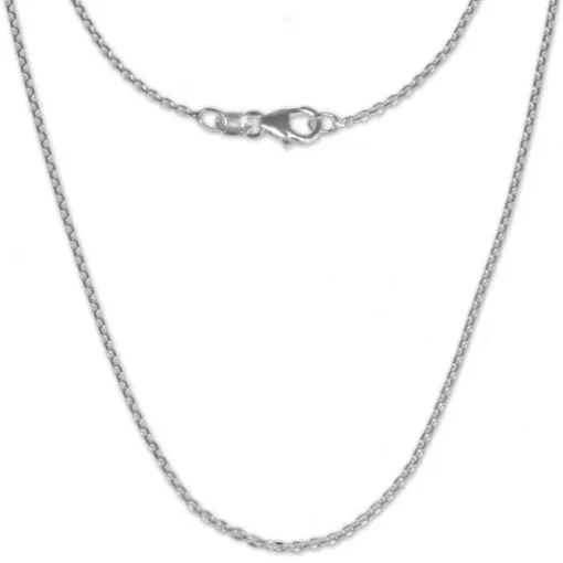 SilberDream Ankerkette fein 925er Silber Halskette 70cm Kette SDK21170