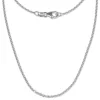 SilberDream Ankerkette fein 925er Silber Halskette 80cm Kette SDK21180