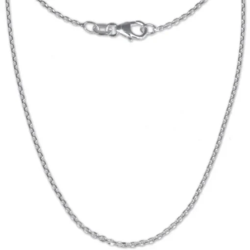 SilberDream Ankerkette fein 925er Silber Halskette 45cm Kette SDK21145