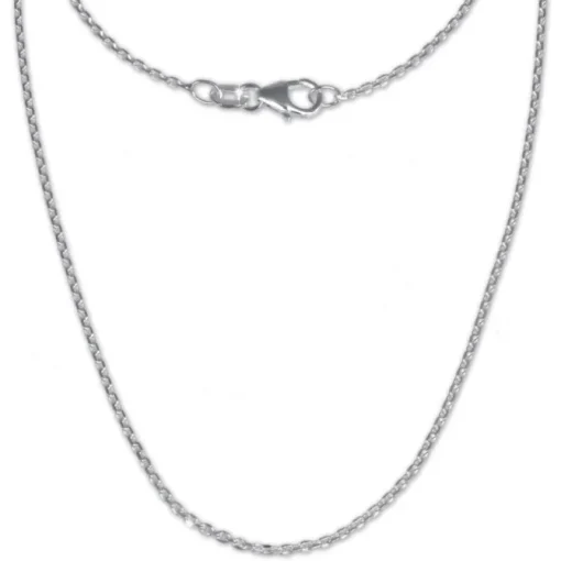 SilberDream Ankerkette fein 925er Silber Halskette 90cm Kette SDK21190